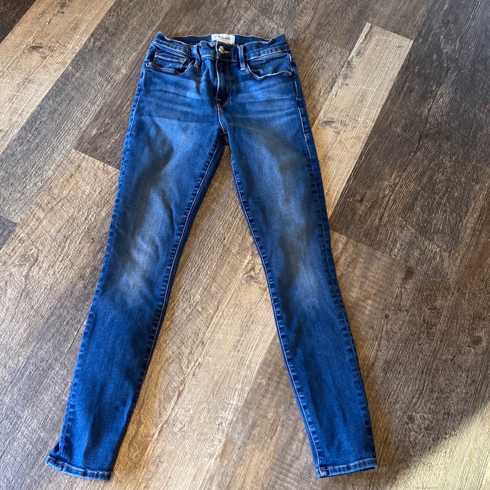 Frame denim le skinny crop 26x26